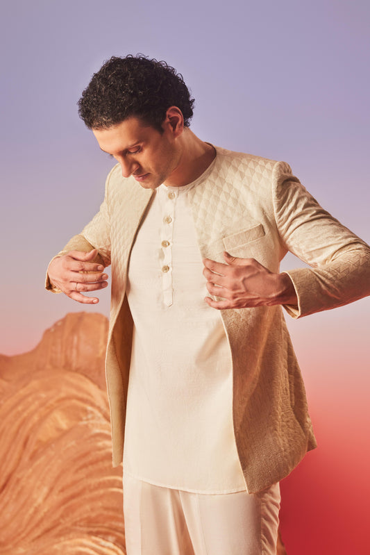 Elaan - Silk Embroidery - Indo Western Set