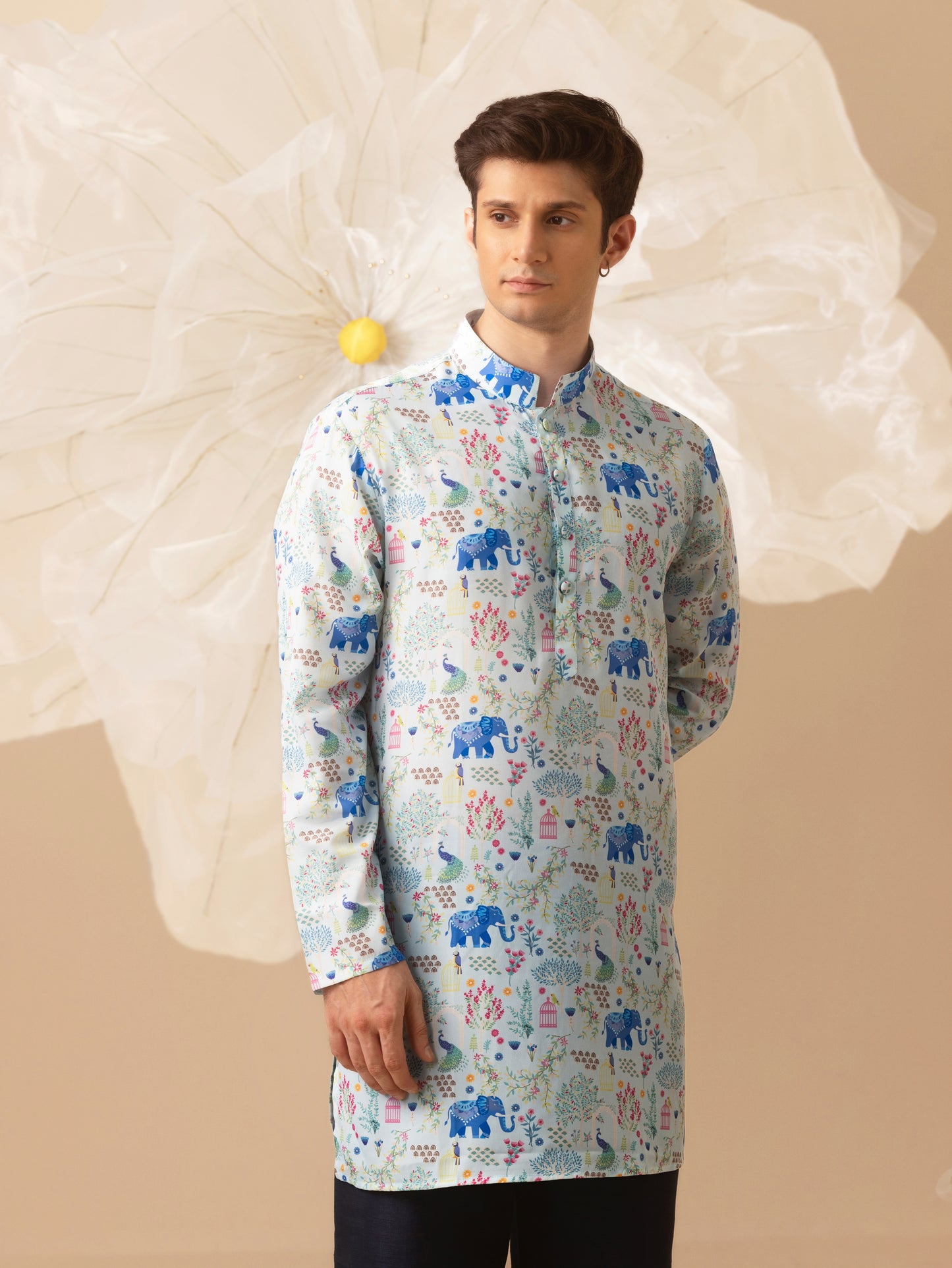 Mughal Muse - Silk Kurta
