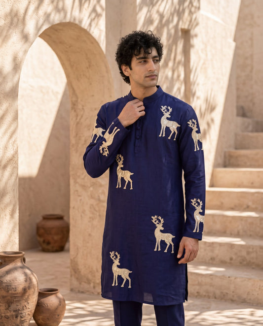 Mirg Sequins Embroidery - Kurta Set