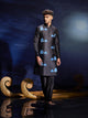 Gaja - Mirror Hand Embroidery Silk Kurta Set