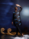 Gaja - Mirror Hand Embroidery Silk Kurta Set