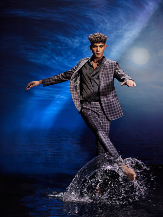 Onyx- All Season Suit - Italian Twill