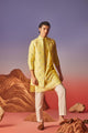 Inara - Silk Embroidery Nehru Jacket Set