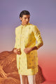 Inara - Silk Embroidery Nehru Jacket Set