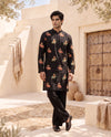 Bnajara - Silk Embroidery Kurta Set