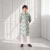 House by the sea - Silk Kurta Set For Kids