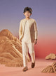Elaan - Silk Embroidery - Indo Western Set For Kids