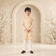 Pichwai Tales - Silk Kurta Set For Kids