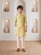 Cocktail Hour - Silk Kurta Set For Kids