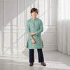 Gin Theme Silk Kurta - Set For Kids