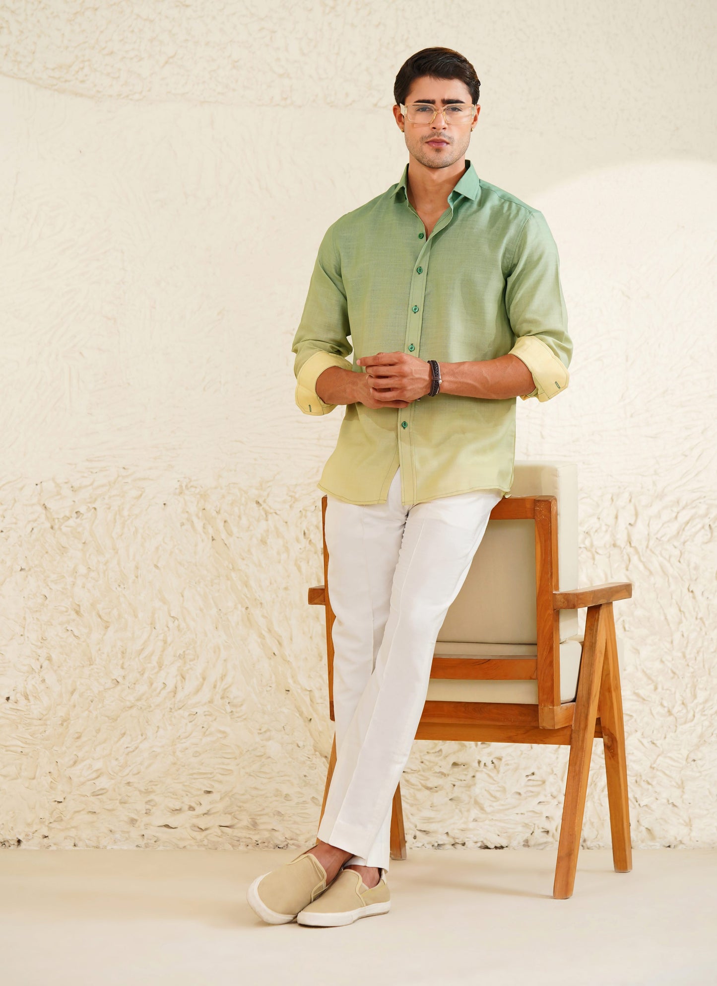 Sun Sage  - Linen Shirt