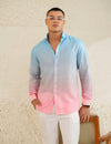 Pastel Drift   - Linen Shirt