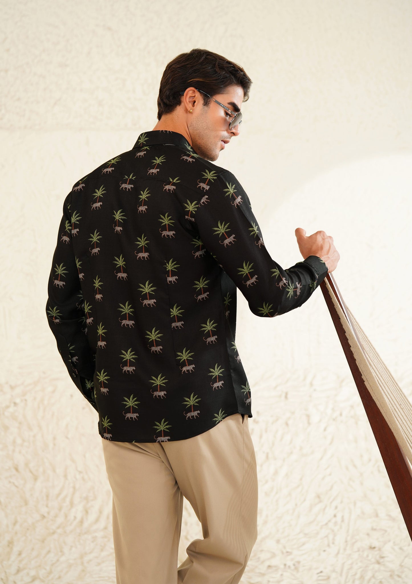Palm and Claws - Linen Shirt