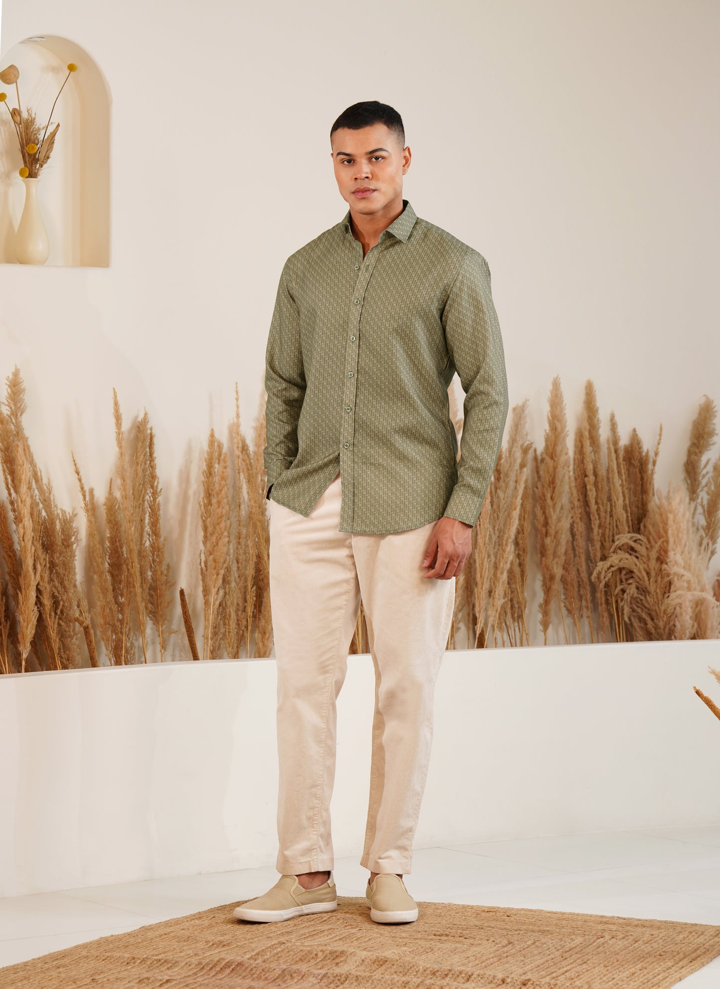 Toned Terrain - Linen Shirt
