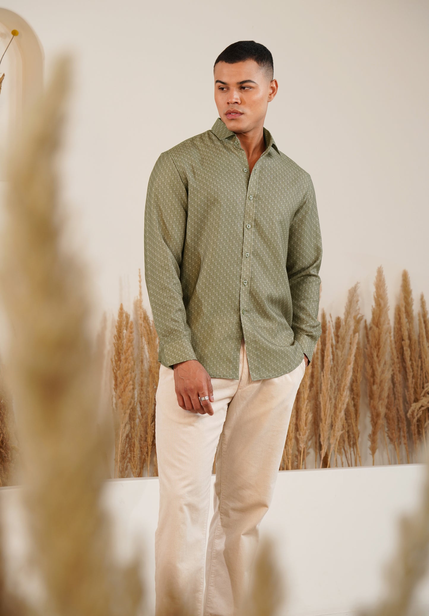 Toned Terrain - Linen Shirt
