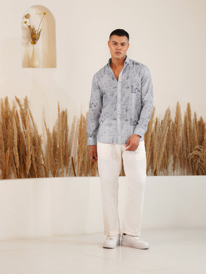 Grey Matter - Linen Shirt