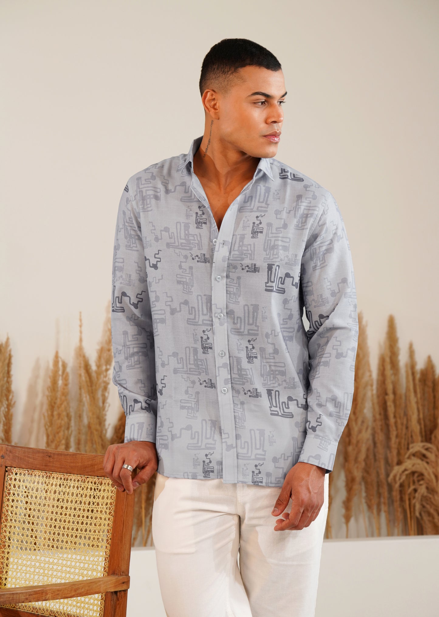 Grey Matter - Linen Shirt