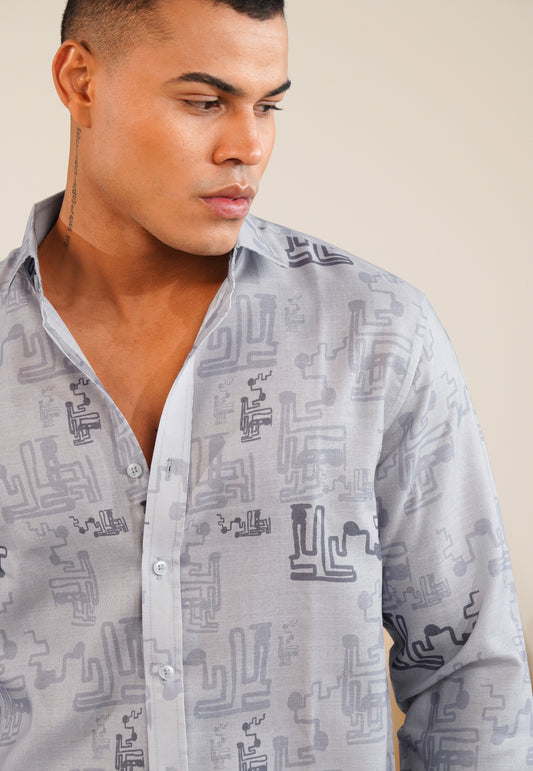Grey Matter - Linen Shirt