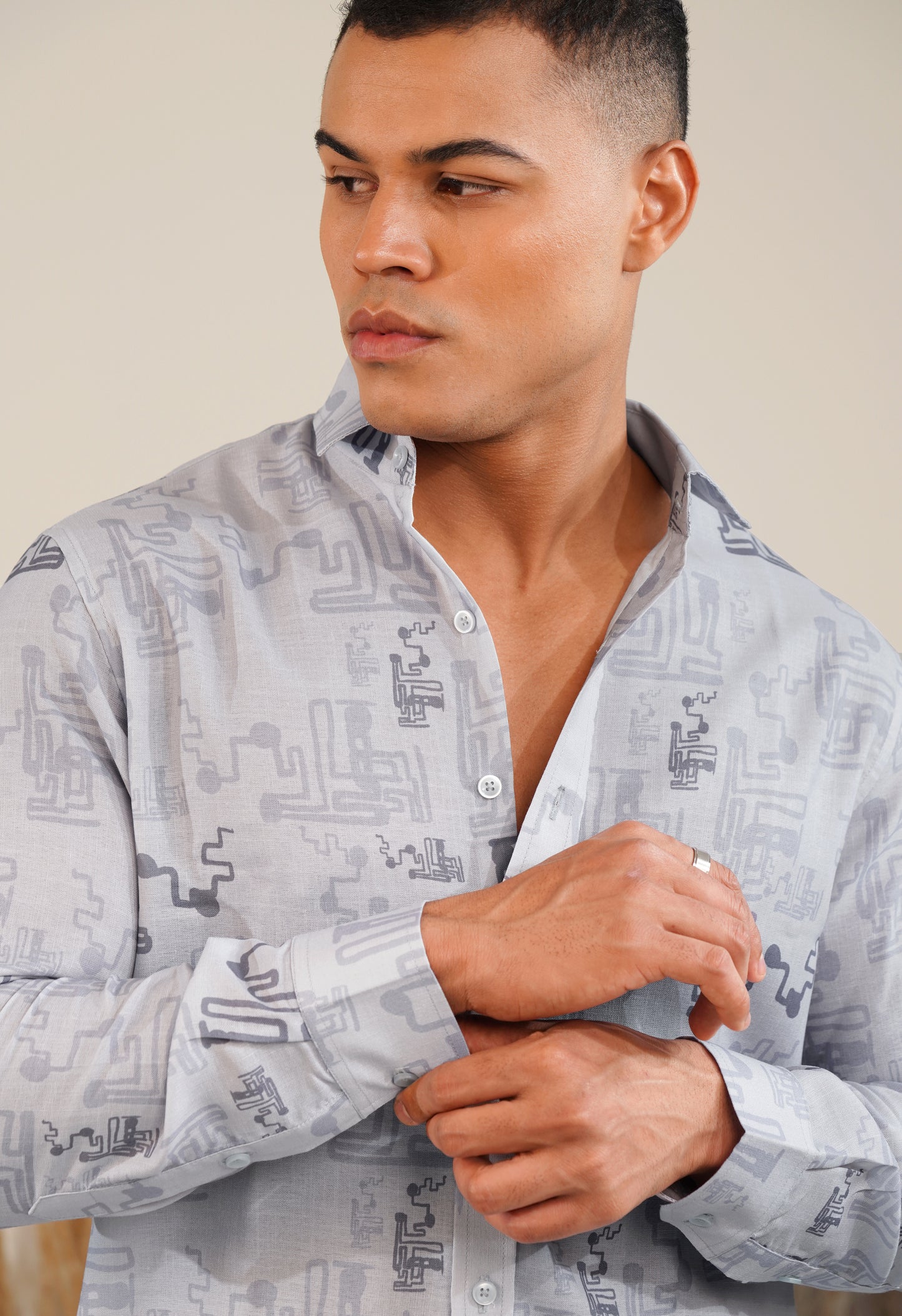 Grey Matter - Linen Shirt
