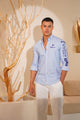 Whimsical Scribbles - Oxford Cotton Shirt