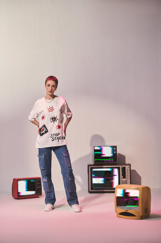 Stop Staring - T-Shirt - Unisex