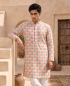 Pink Blush - Silk Kurta