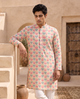 Pink Blush - Silk Kurta