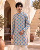 Swan Symphony - Silk Kurta