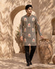 Mughal Stripe Silk Kurta