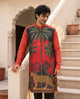 The Tropic Roar - Silk Kurta