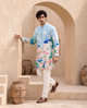 The Mykonos Escape - Silk Kurta
