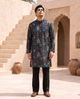 Peacock Arch - Silk Kurta