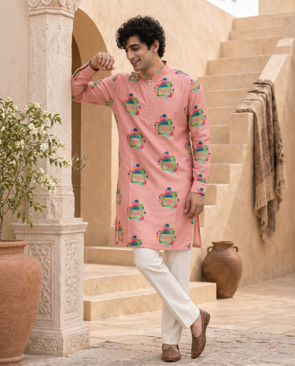 Taquila Theme - Silk Kurta