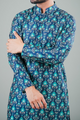 Ethereal Blue - Silk Kurta