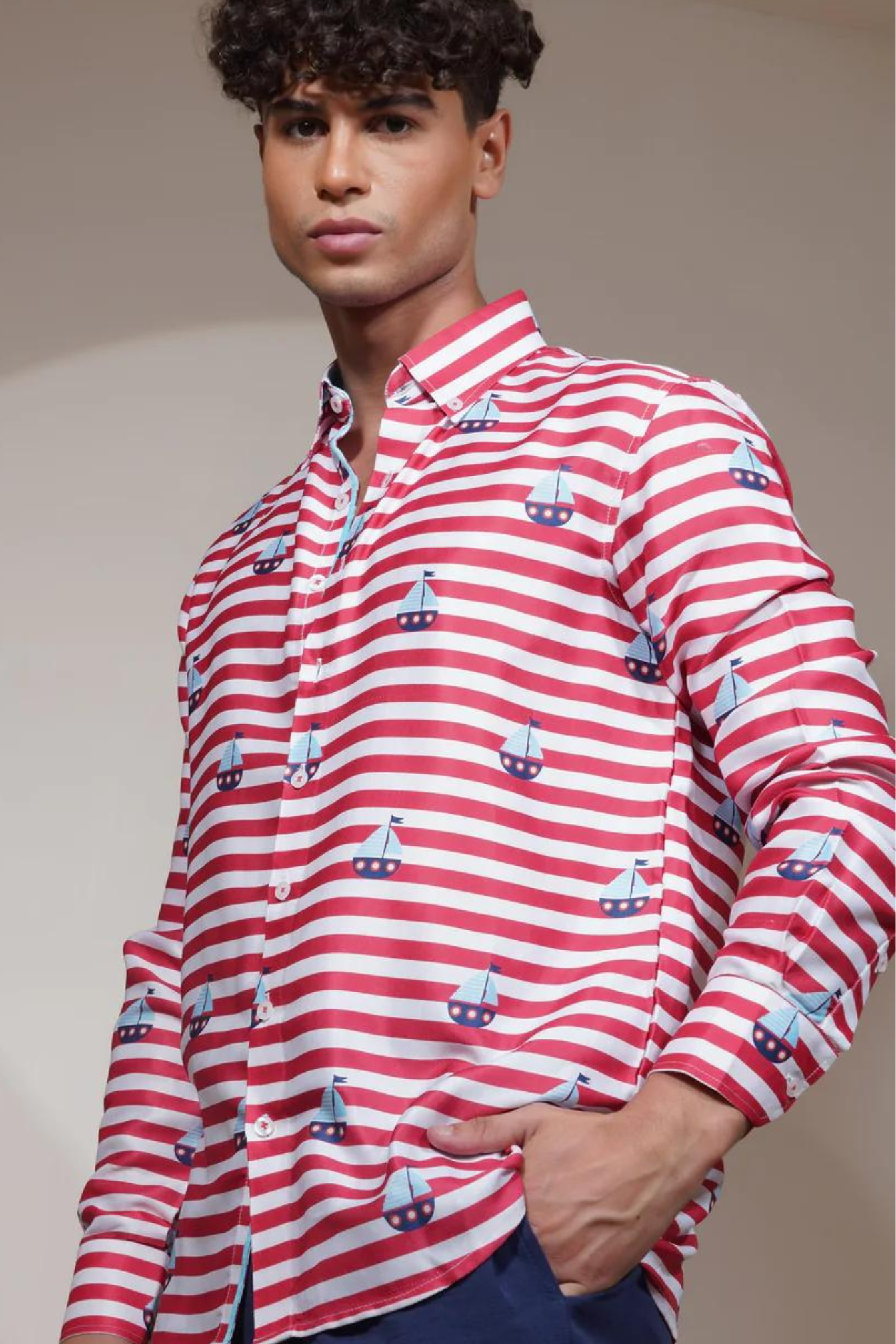 Tangerie - Cotton Twill Shirt