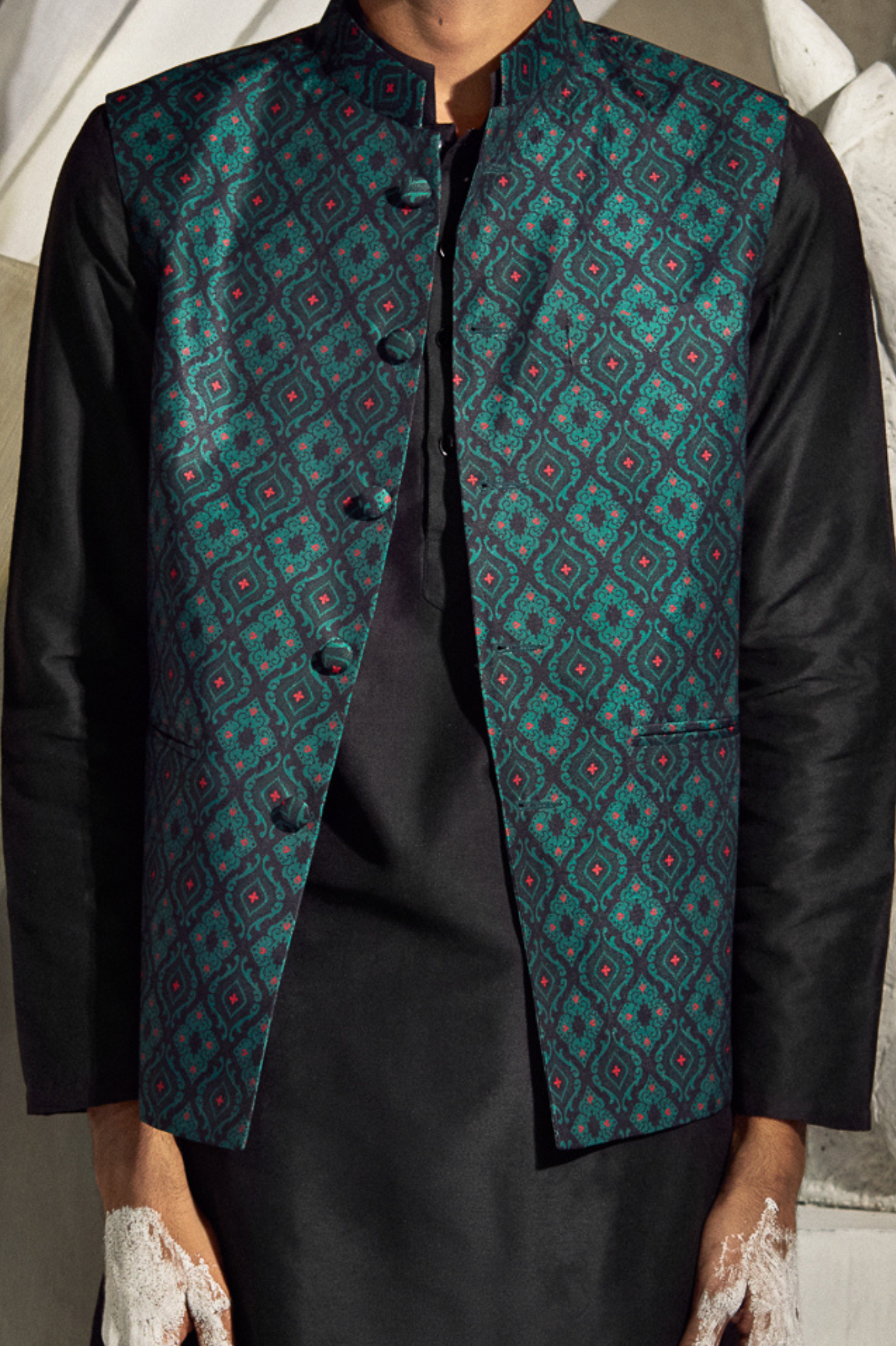 Arctic Nights - Nehru Jacket