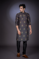 Freedom Cage -  Silk Kurta