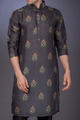 Freedom Cage -  Silk Kurta