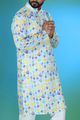Something's Fishy - Silk Kurta