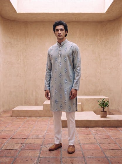 Blue Loom - Silk Kurta