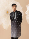 Noor  - Silk Mirror Embroidery Kurta Set