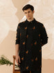 Taraash  - Silk Embroidery Nehru Jacket Set