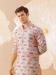Ocean Bloom - Silk Kurta
