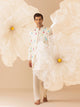 Rangrez  - Silk Embroidery Kurta Set