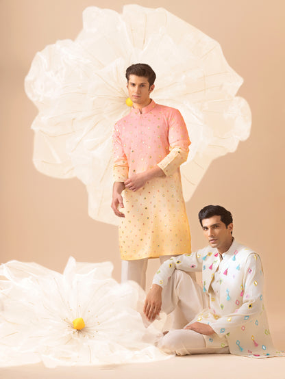 Tarang  - Silk Embroidery Kurta Set