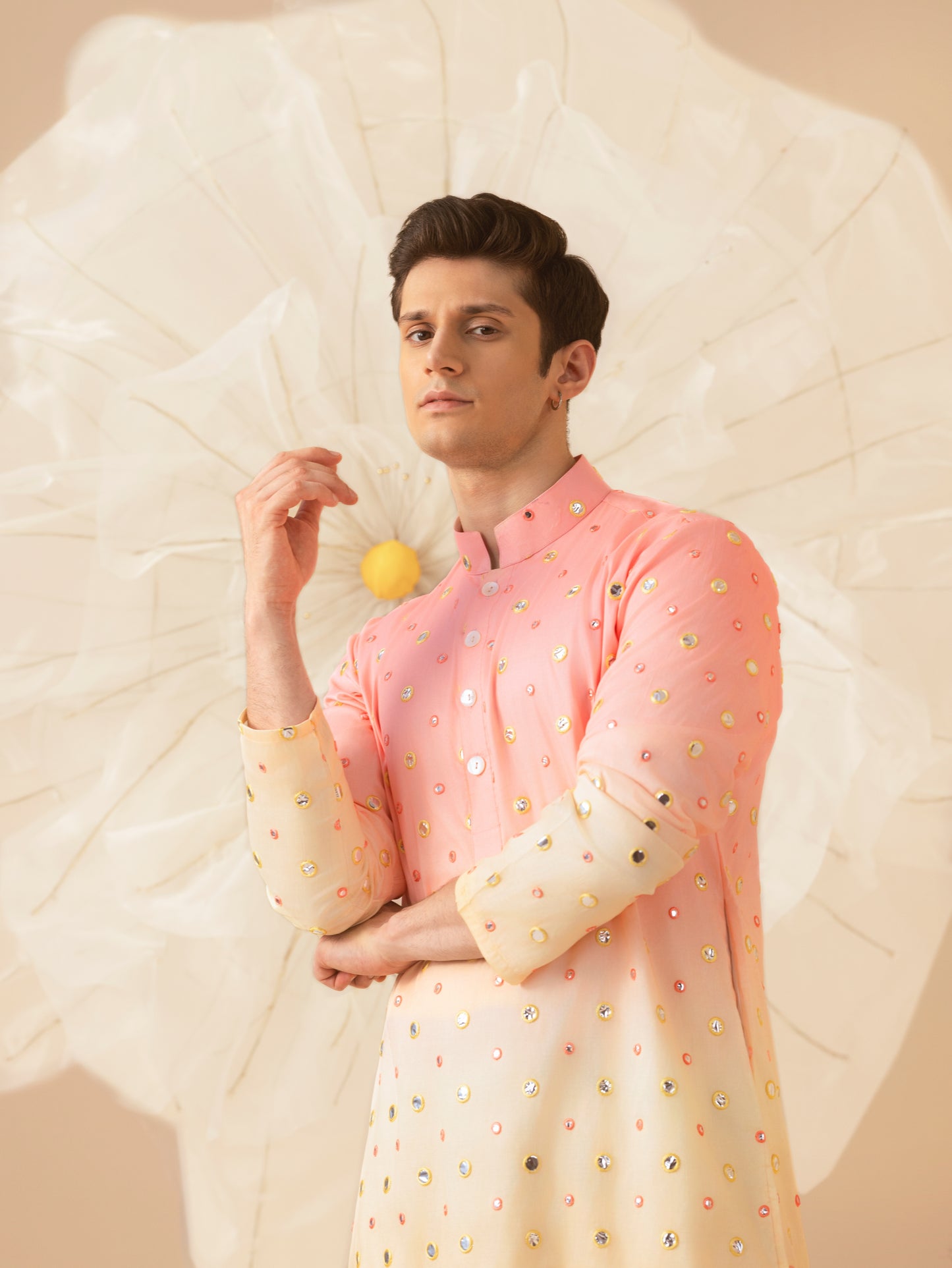 Tarang  - Silk Embroidery Kurta Set