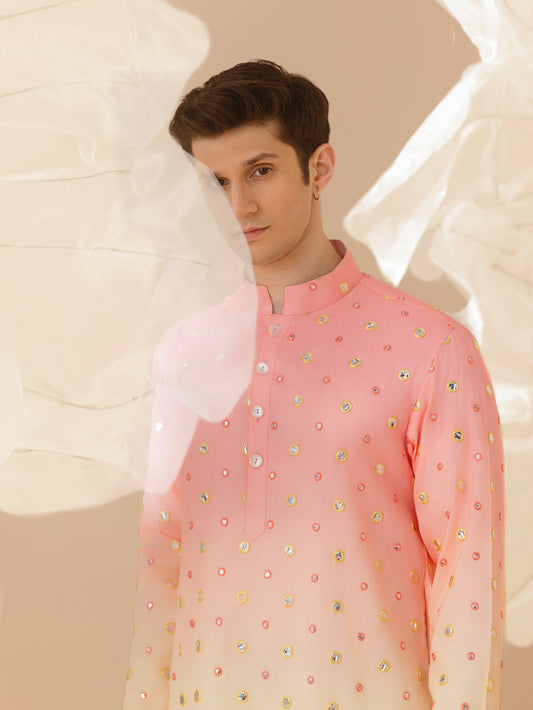 Tarang  - Silk Embroidery Kurta Set