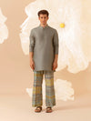 Earthen Lounge - Silk Kurta Set