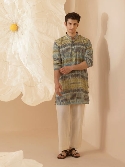 Earthen Hues - Silk Kurta