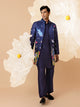 Dariya  - Silk Embroidery Nehru Jacket Set